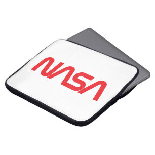 Iconic NASA Circa Rocket White Laptop Sleeve