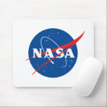 Iconic NASA Coder/Gamer Mouse Pad (Stain Resist)<br><div class="desc">IMPORTANT NOTICE:  NASA Insignia and identifiers provided and used with permission of NASA.</div>