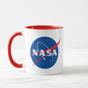 Iconic NASA Comet Red/White Ceramic Mug