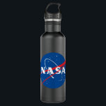 Iconic NASA Eclipse Black 24 oz 710 Ml Water Bottle<br><div class="desc">IMPORTANT NOTICE: NASA Insignia and identifiers provided and used with permission of NASA.</div>