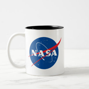 Iconic NASA Eclipse Black Trim Ceramic Mug
