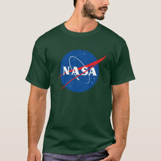 Iconic NASA Heavy Cotton T-Shirt (Aurora Green)