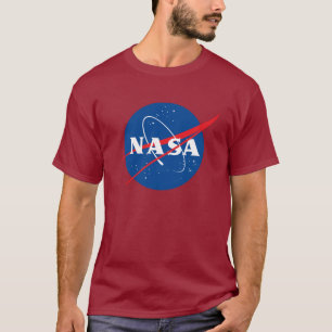 Iconic NASA Heavy Cotton T-Shirt (Mars Red)