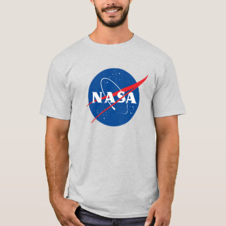 Iconic NASA Heavy Cotton T-Shirt (Mercury Grey)