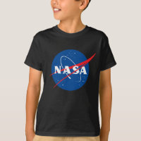 Iconic NASA Kids’ Eclipse Black T-Shirt (XS–XL)