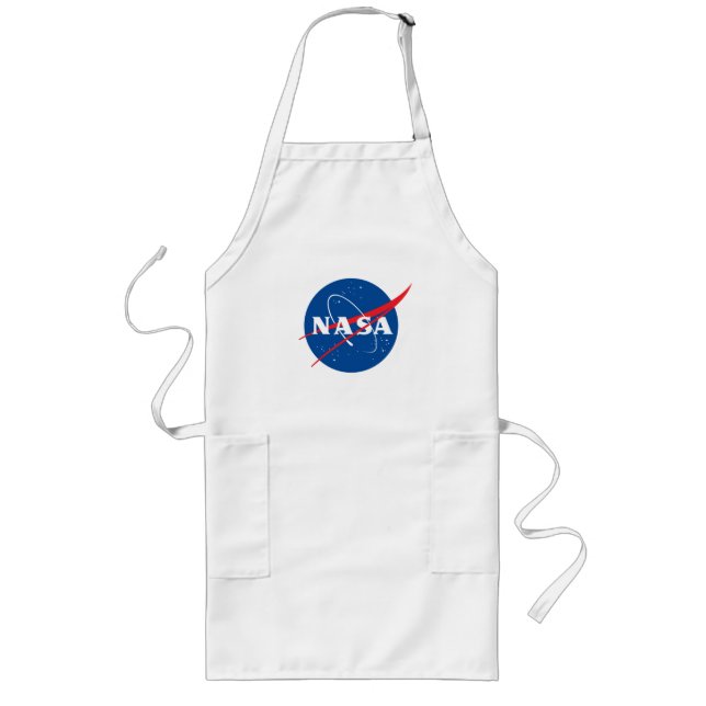 Iconic NASA Long Chef Apron (Front)
