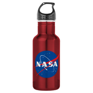 Iconic NASA Mars Red 18 oz 532 Ml Water Bottle