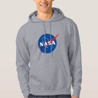 Iconic NASA Moon Grey Hoodie (S – 3XL)