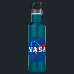 Iconic NASA Neptune Blue 24 oz 710 Ml Water Bottle<br><div class="desc">IMPORTANT NOTICE: NASA Insignia and identifiers provided and used with permission of NASA.</div>