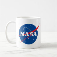 Iconic NASA Rocket White Ceramic Mug