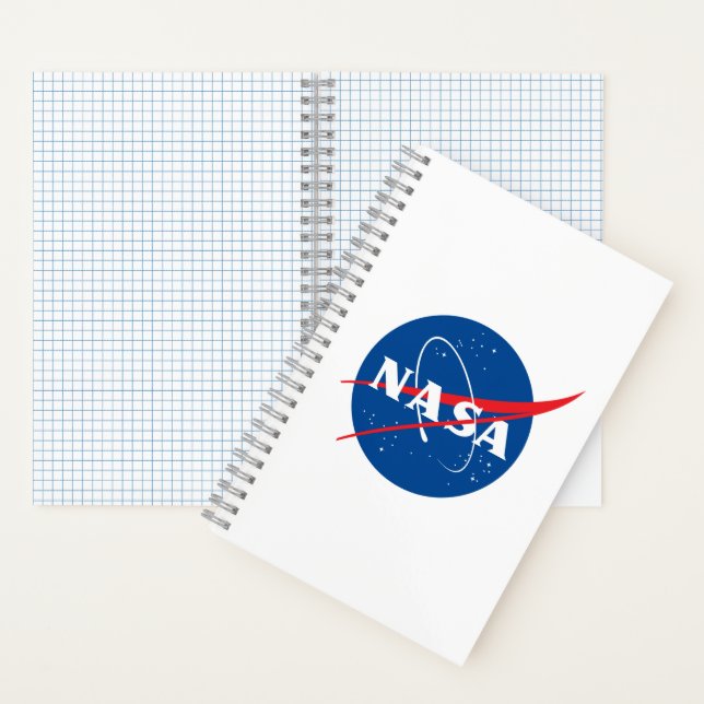 Iconic NASA Science Notebook (Mercury Grey Spiral) (Inside)