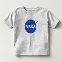 Iconic NASA Toddler T-Shirt (Mercury Grey)