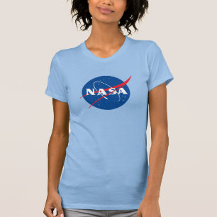 Iconic NASA Women’s Slim T-Shirt (Blue)