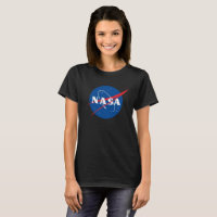 Iconic NASA Women’s T-Shirt (Eclipse Black)