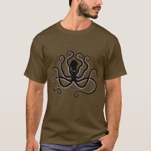 Iconic Octopus from Minoan Marine Style Pottery T-Shirt