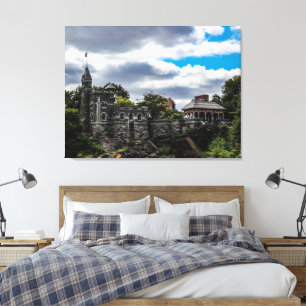 Iconic Photo of Belvedere Castle in NYC Canvas Print
