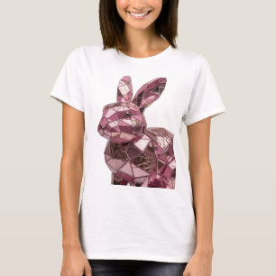 Iconic Pink ABSTRACT ART Design T-Shirt