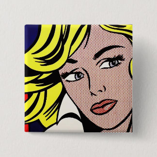 Iconic Pop Art Button