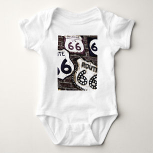 Iconic Route 66 Baby Bodysuit