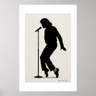 Iconic Stage Silhouette Performance Art Print