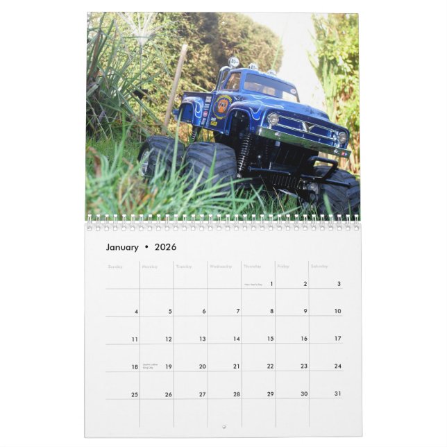 IconicRC.com 2012 RC Car Calendar (Jan 2026)