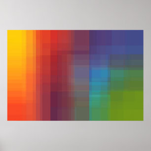 Iconography Data Art - Proportions Poster