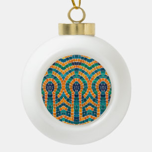 ICONS MOSAIC Ceramic Ball Ornament
