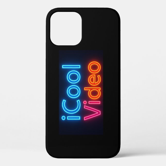 icool video iphone 12 cover (Back)