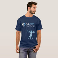 ICS 2017 Florence Men's T-Shirt, Navy Blue