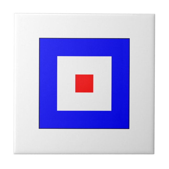 ICS Flag W Tile (Front)