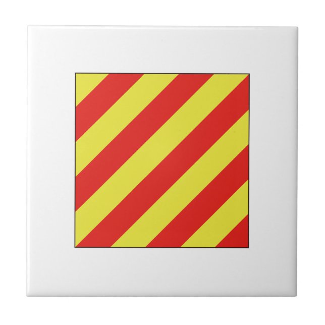 ICS Flag Y Tile (Front)
