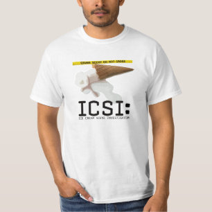 ICSI: Ice Cream Scene Investigation Funny Tee