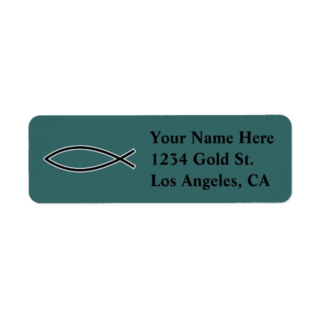 Icthus - Christian Fish Symbol (Front)