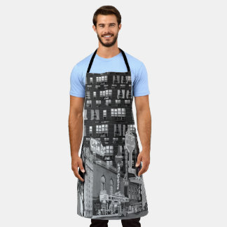 iCu2_BlckWhite All-Over Print Apron