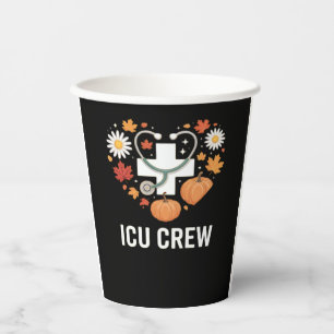icu crew Classic T-Shirt Paper Cups