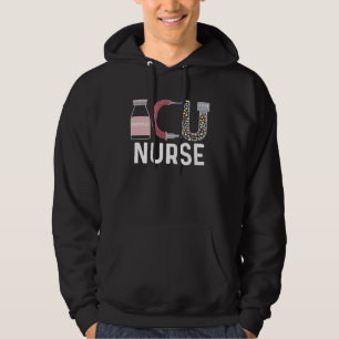 ICU Nurse Cute Intensive Care Unit Nurse ICU Nursi Hoodie