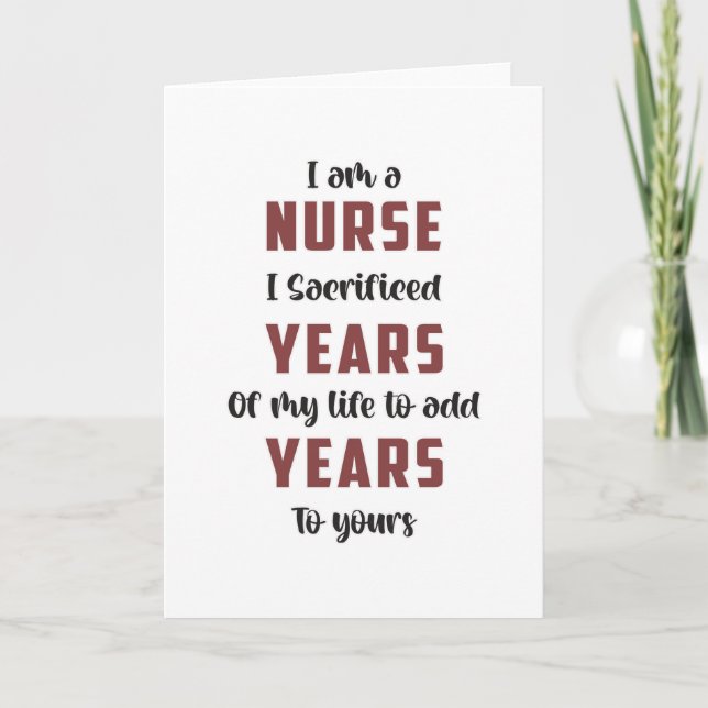 ICU Nurse Emergency Ambulance Medicine Hospital Card (Front)