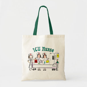 ICU Nurse Gifts Unique 3D Artist Graphics Tote Bag
