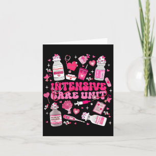ICU Nurse Valentine Intensive Care Unit Micu Cvicu Card