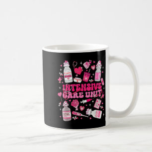 ICU Nurse Valentine Intensive Care Unit Micu Cvicu Coffee Mug