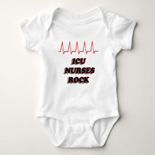 ICU NURSES ROCK BABY BODYSUIT