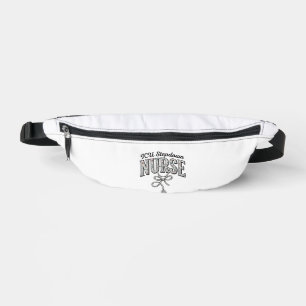 ICU Stepdown Nurse Vintage Floral Stethoscope Shir Fanny Pack