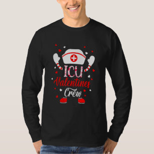 ICU Valentine's Day Tee Nurse Crew Family Group Nu