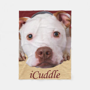iCuddle Pitbull Fleece Blanket