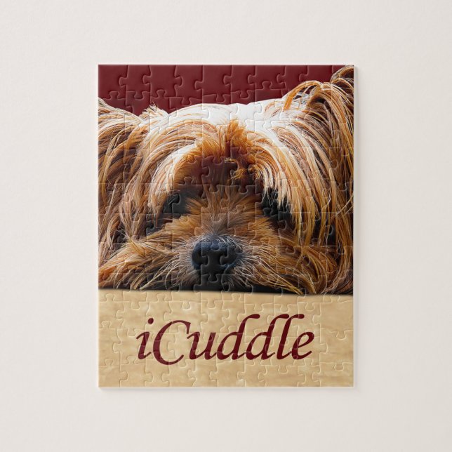 iCuddle Yorkshire Terrier Jigsaw Puzzle (Vertical)