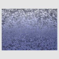 Icy Blue and White Ombre Crackle Pattern