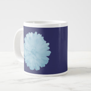 Icy Blue Marigold Mug