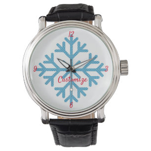 Icy Blue Snowflake Thunder_Cove  Watch