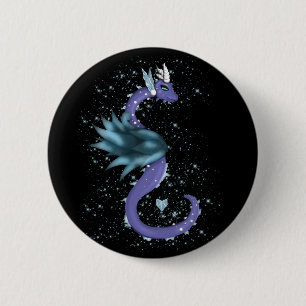 Icy Dragon 2 Inch Round Button
