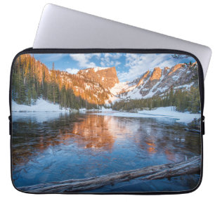 Icy Dream Lake Laptop Sleeve
